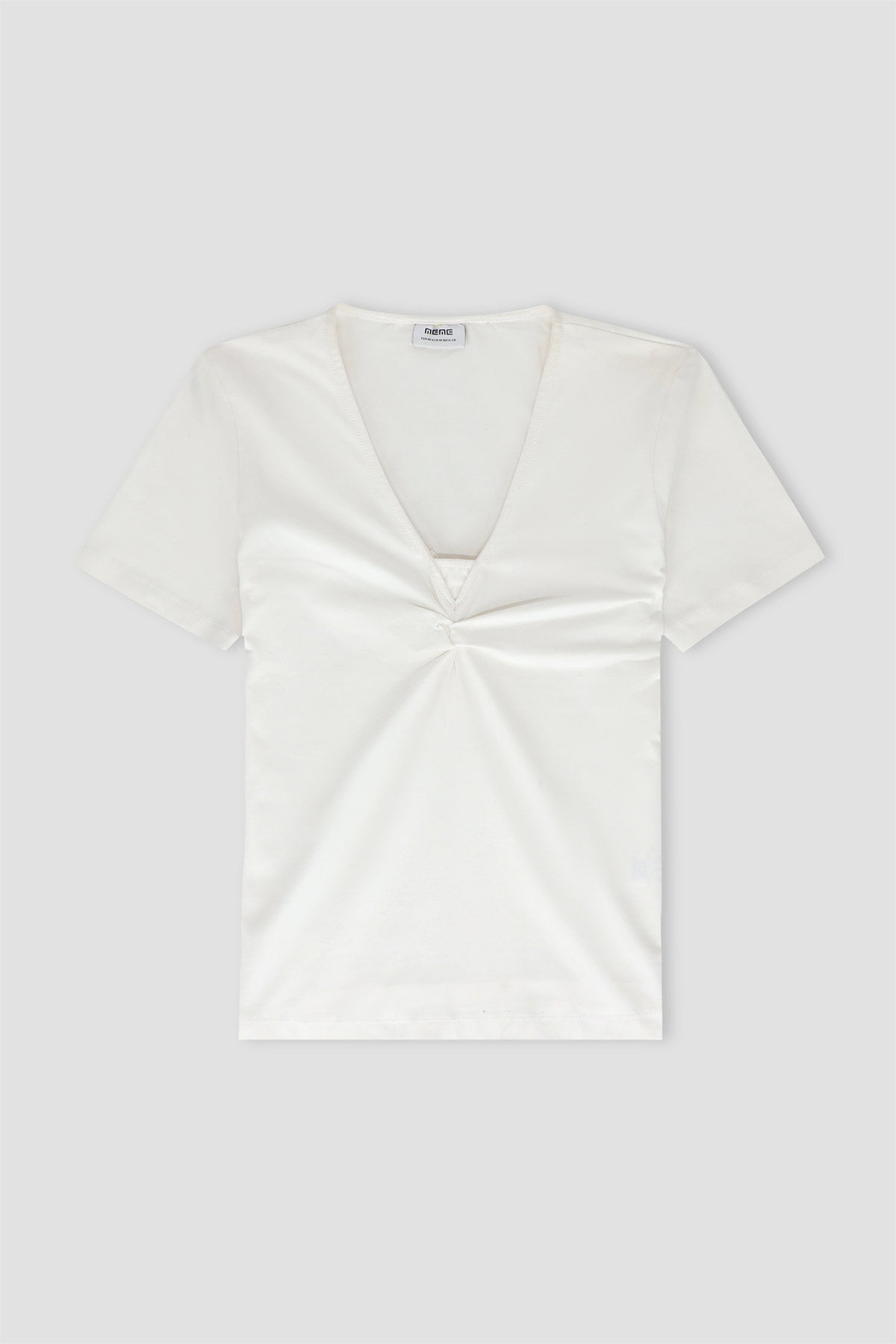 Women's Solid Twisted Top