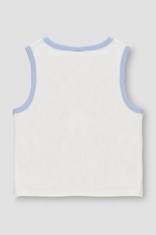Illustrated Sleeveless Top