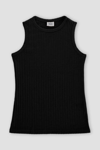 Ribbed Sleeveless Top