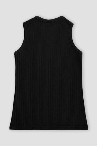 Ribbed Sleeveless Top