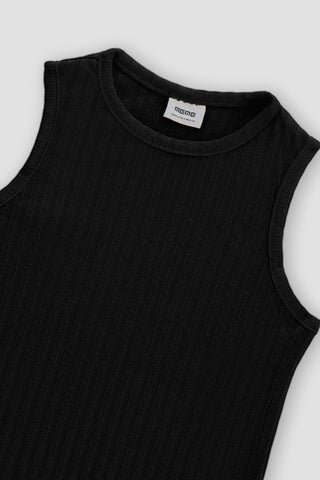 Ribbed Sleeveless Top
