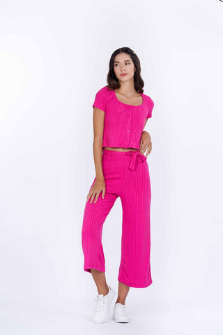 Women's Solid Co-Ord Set