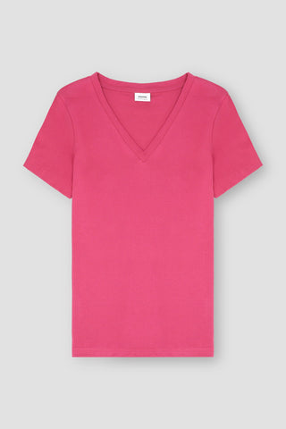 Solid V-Neck T-Shirt