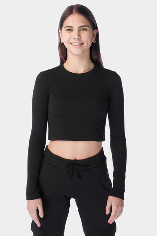 Rib T-Shirt Long Sleeve