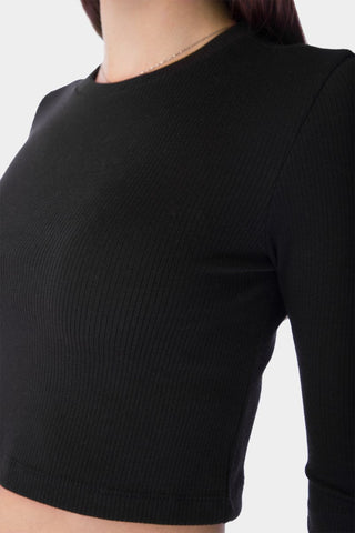 Rib T-Shirt Long Sleeve