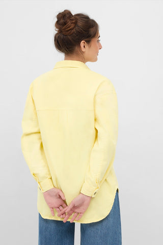 Drop Shoulder Denim Shacket