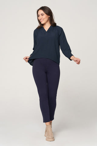 Solid Long Sleeves Top