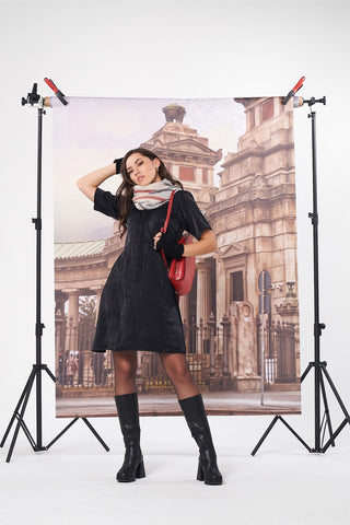 Solid Night Out Midi Dress