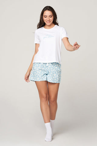 Floral Short Pjs