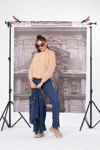 Medium Wash Boot Cut Jeans