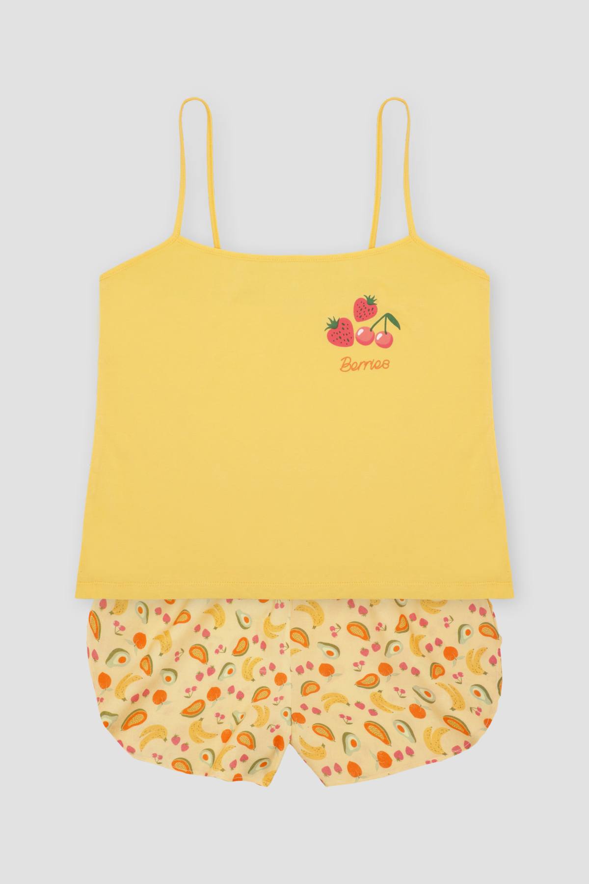 Conversational Print Pj Set