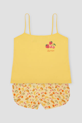 Conversational Print Pj Set