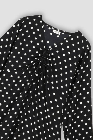 Polka Dot Midi Dress