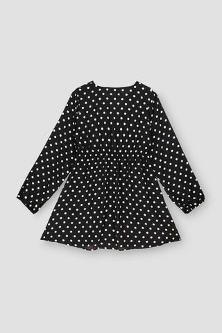 Polka Dot Midi Dress