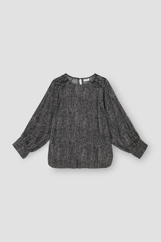 Monochromatic Ruching Blouse