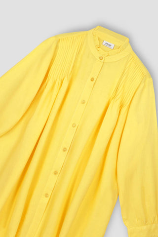 Solid Pleated Top