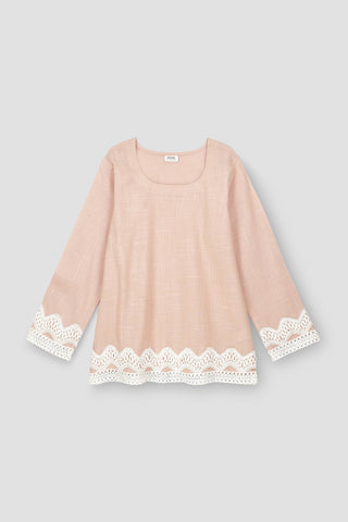 Solid Laces Top