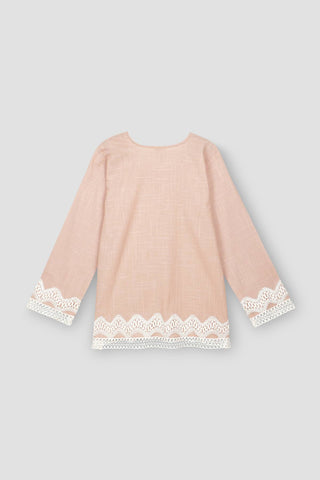 Solid Laces Top