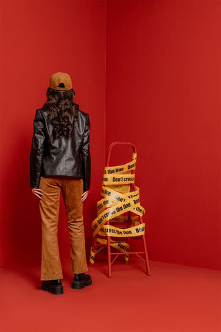 Women's Suede Trousers
