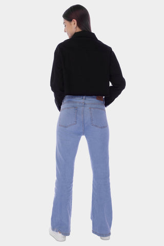 Cropped Denim Jacket