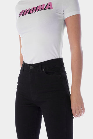 Tapered Fit Denim Bottom