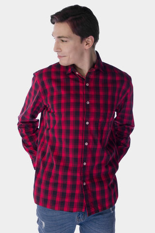 Trendy Casual Check Shirt