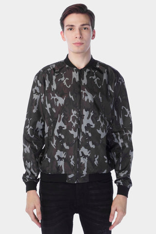 Camo Bomber Jacket