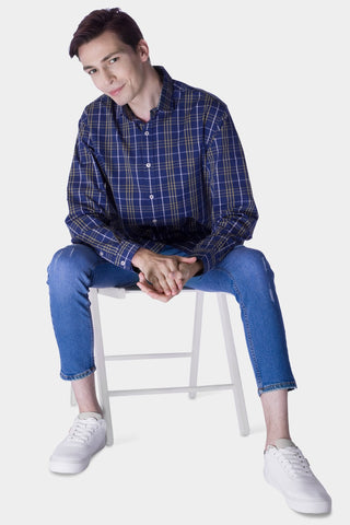 Mens Checkered Shirt