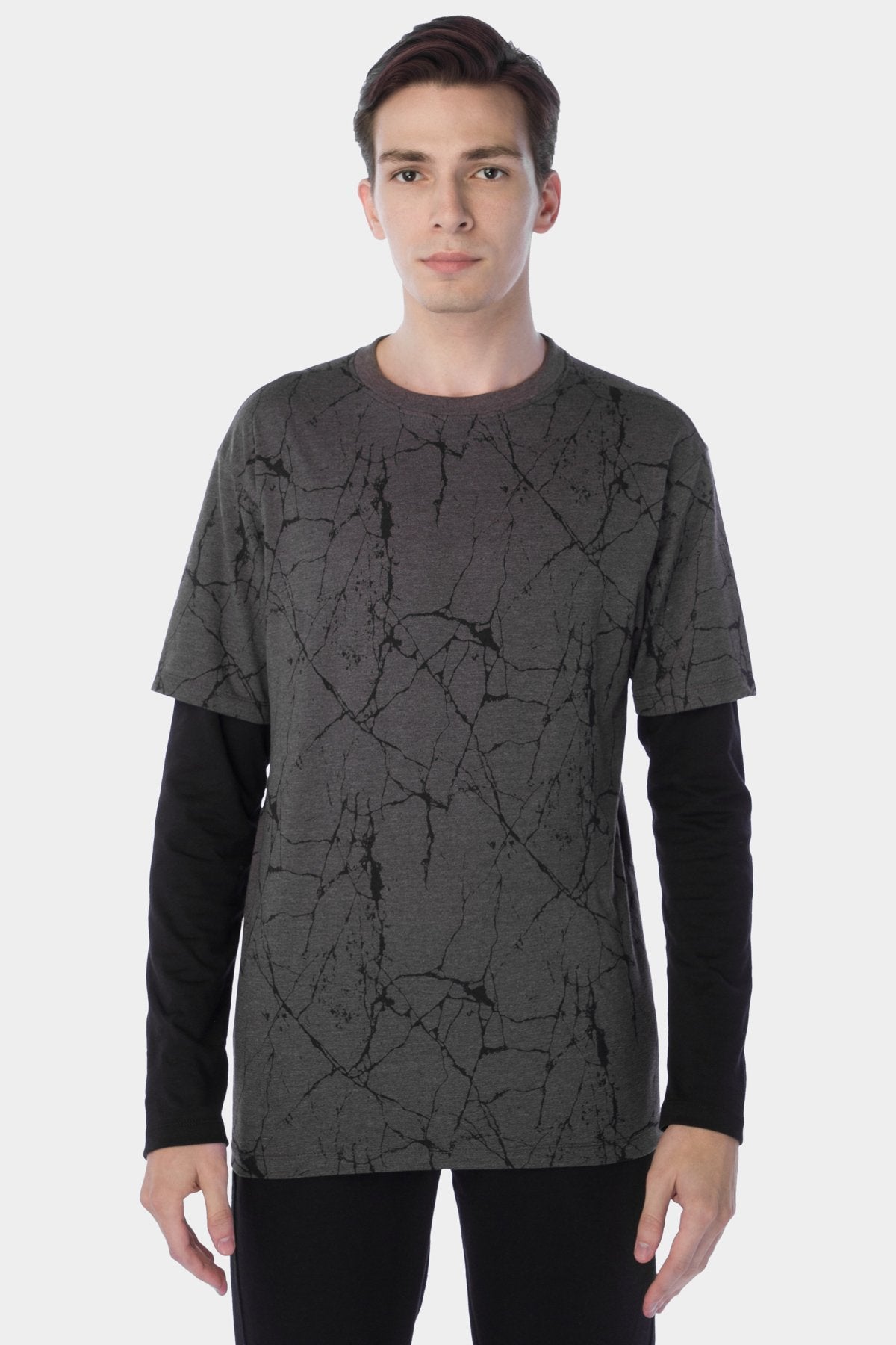 Respectful Marble Graphic T-Shirt