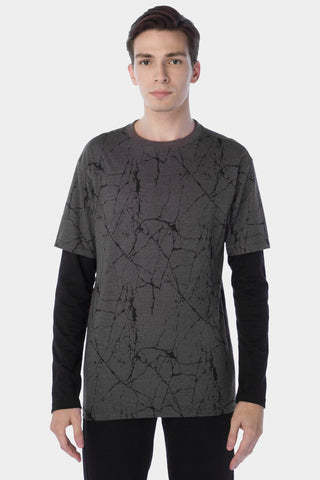 Respectful Marble Graphic T-Shirt