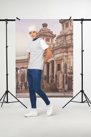 Henley Colorblock T-Shirt
