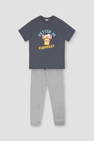 Illustrated Pj Set