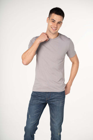 Medium Wash Distressed Slim Fit Jeans