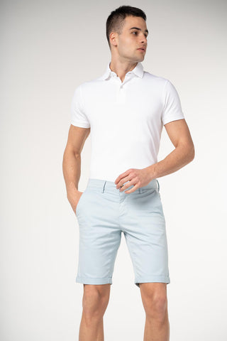 Solid Chino Shorts