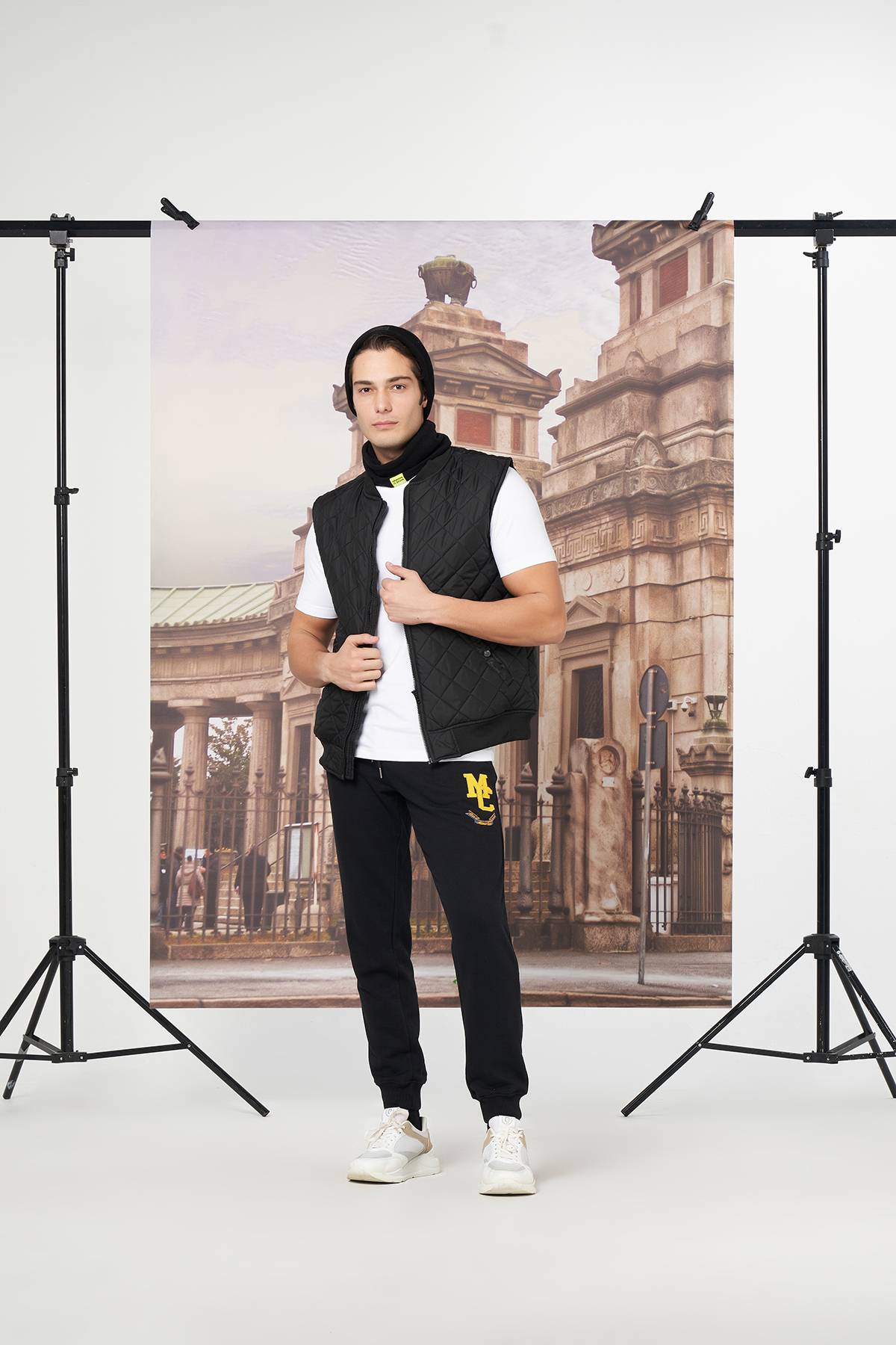 Solid Quilted Gillet