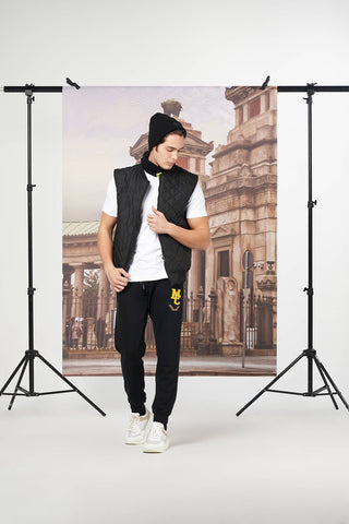 Solid Quilted Gillet