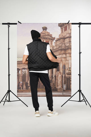 Solid Quilted Gillet