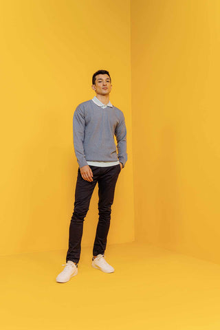 Men's Solid Sweater