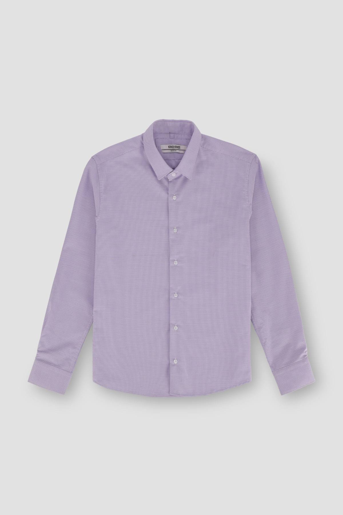 Handstooth Checkered Button Down Shirt