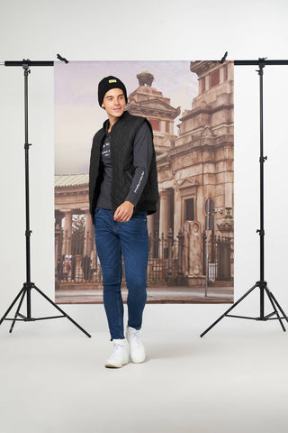 Medium Wash Whisker Denim Jeans
