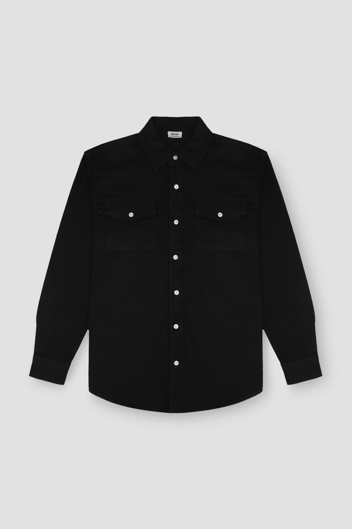 Classical Denim Shacket