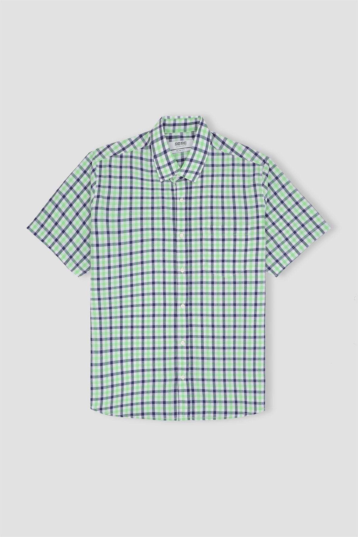 Men's Checkered Button Down