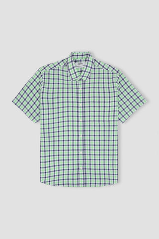 Men's Checkered Button Down