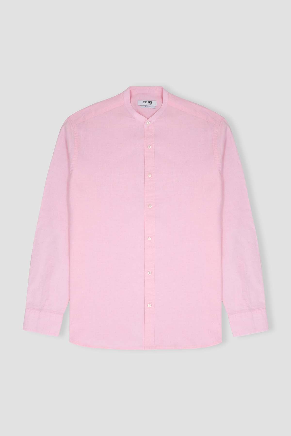 Men's Solid Button Down Shirt