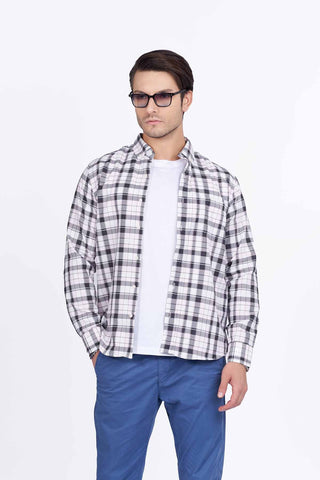 Men's Checked Button Down