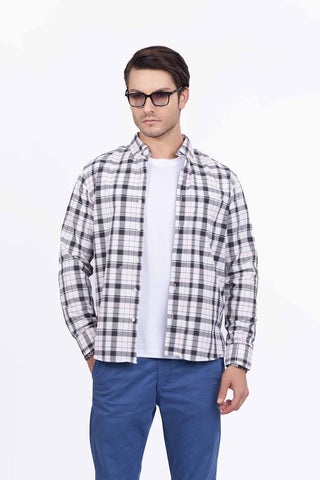 Men's Checked Button Down