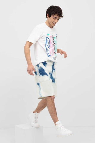 Blue Bull Denim Shorts