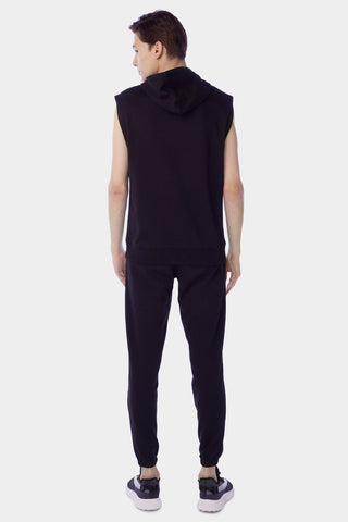 Sleeveless Athletic Meme Fleece