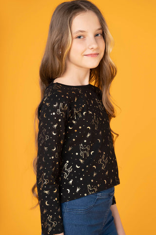 Long Sleeves Night Out Top