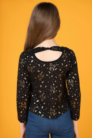 Long Sleeves Night Out Top